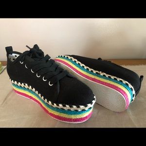 Betsey Johnson Platform Sneakers